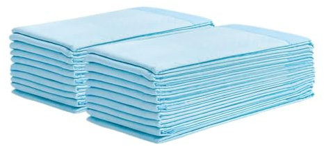 Vaguelly 100 Stück Einweg Wickelunterlage Saugfähige Einweg-matratzenunterlage Auslaufsichere Wickelunterlage Für Jungen Mädchen Und Erwachsene Aus Vliesstoff Holzfasern Papier Pe Materiali