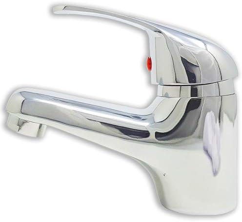 Rubinetto Bagno per Lavabo, Miscelatore Monocomando Cromato