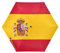 Joitme Paraguas automático de la bandera de España, paraguas de acero, paraguas ecológico