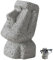 SOIMISS Moai Brillenhalter aus Kunstharz Einzigartiger Tischständer für Sonnenbrillen Dekorativer Moai Brillenständer Partygeschenk Stilvolle Tischdekoration