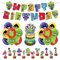 Geburtstag Deko Party Deko Geburtstag Geburtstagsdeko Luftballons Luftballons Kuchentopper Banner Party