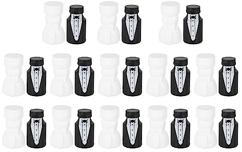Wedding Bubbles150 Pack Suit Wedding Shape Filled Bubbles Tubes Bottles Party Favor for Weddinganniversary Engagement Bridal Celebration Party Favours Bag Fillers