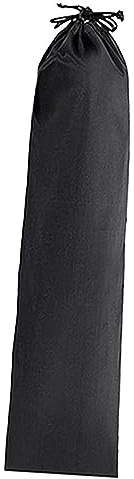 Geardeangloow Aufbewahrungstasche Nylon Kordelzug Taschen für andere Ausrüstung Stative Trekkingstöcke 15x35cm Schwarz, Schwarz, 15 x 100 cm, 15x100 cm