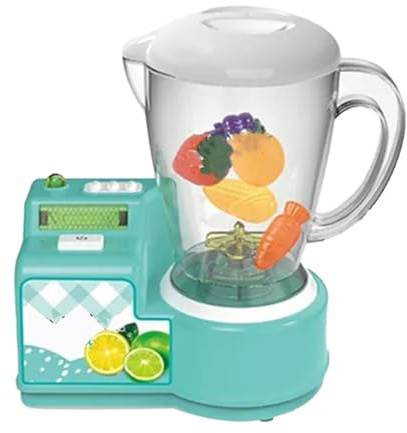 Bonbela Set da Gioco da Cucina Simulato in ABS Giocattolo Frullatore Spremiagrumi Elettrico per Bambini con Suono Realistico per Bambini Dai 3 Anni in su, per Feste di Compleanno