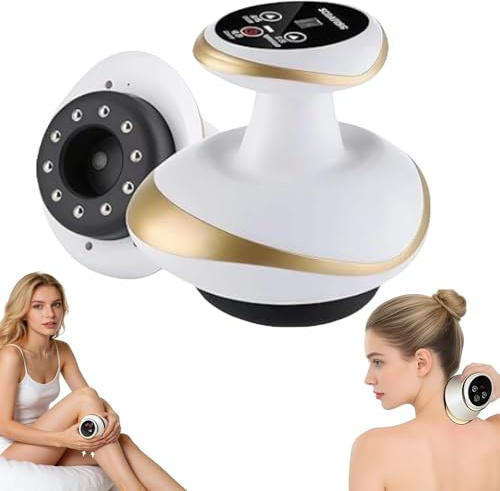 Vacuvia Massage 4-in-1 Massagegerät gegen Cellulite - Vakuum & Gua Sha Elektrisch