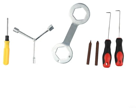 7pcs Washing Machine Disassembly Tools with Screwdriver Bits, 3 in 1 Wrench, Hex Wrench, and Hooks for Effective Appliance Repair