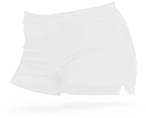 Shepa Damen Kurze Fitness Shorts Hot Pants Hose S Weiss