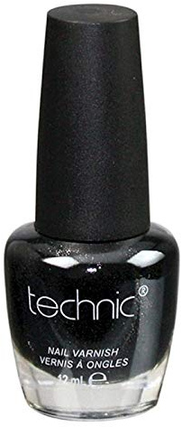 Technic Nail Polish Varnish Various Colour (Black Valvet)