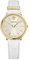 Versace Damen Analog Quarz Uhr mit Leder Armband VE81003 19