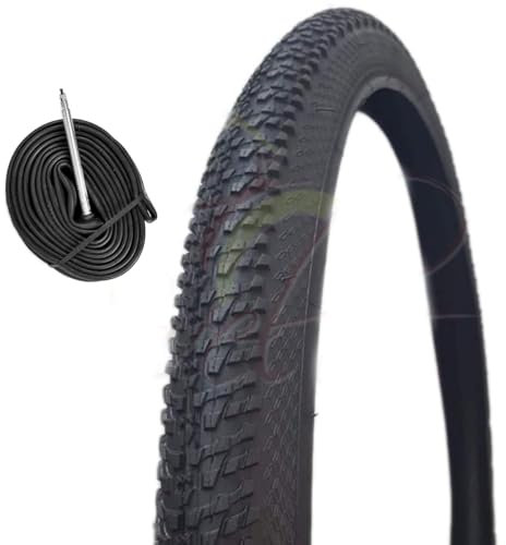 ECOVELO EBB27MBB - Neumático 57-584 + Cámara de aire Mountain Bike 27,5 x 2,125 MTB Country neumático rígido bicicleta
