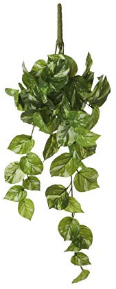 Mica decorations Pothos - Kunsthängepflanze - H58 cm