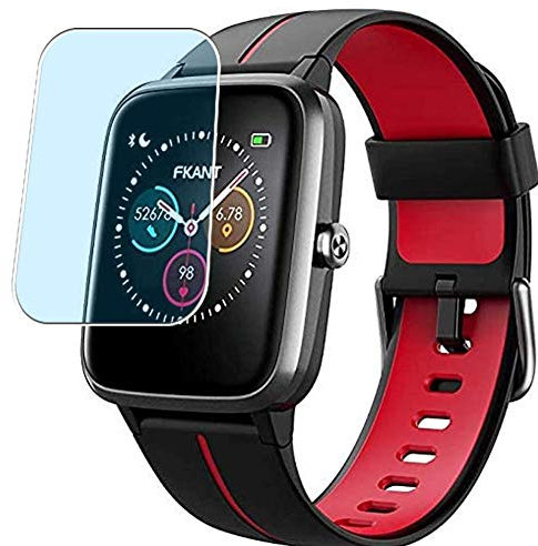 Vaxson 3 Stück Anti Blaulicht Schutzfolie kompatibel mit FKANT ID205G smartwatch Smart Watch Bluelight folie folien Displayschutzfolie （ nicht Panzer Schutz Glas folie SchutzGlas nicht PanzerGlas ）