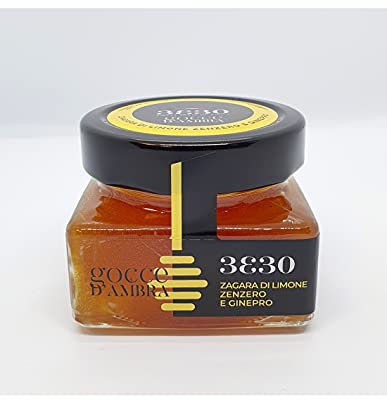 Miele di Zagara di limone zenzero e ginepro 160 gr By Nelson Sicily