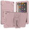 BAUBEY Case for All-New Fire HD 10 & Fire HD 10 Plus Tablet (Only compatible with 11th generation, 2021 release), Rugged Shockproof Cover with Kickstand for Amazon Fire HD 10 2021 (Rose Gold)