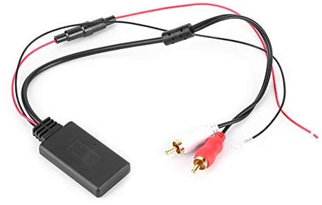 POCREATION Bluetooth AUX Receiver Module, Universal Bluetooth Car Adapter 2 AUX‑in Adapter Car Radio Bluetooth Module for Car Audio
