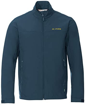 VAUDE Herren Mens Hurricane Jacket Iv, Dark Sea/yellow, 3XL EU