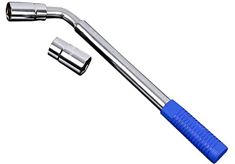 Chiave telescopica per ruota auto, con bussole da 17-19 mm/21-31 mm, chiave per dadi per cambio pneumatici, emergenza stradale