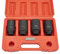 XRMXF 4tlg 1/2'' Kraft-Schlagschrauber-Nüsse Set, 30 32 34 36mm CR-MO 12-kant Nuss Steckschlüssel Schlagnuss-Satz