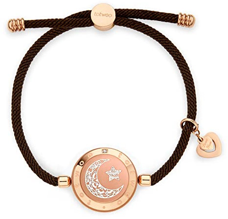 TOTWOO Einzelnes Pärchenarmband mit Vibration, Leuchten & Touchfunktion - Bluetooth-Paarung für Fernbeziehungen - Liebesgeschenk zur Distanzberührung