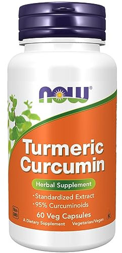 Now Foods, Turmeric Curcumin (Kurkuma), 665mg, 60 vegane Kapseln, Laborgeprüft, Glutenfrei, Sojafrei, Glutenfrei, Vegetarisch, ohne Gentechnik