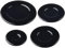Daaxing Set di 4 Cappucci Universali per Fornelli a Gas - 1 Piccolo (55 mm), 2 Medi (75 mm), 1 Grande (100 mm) Concavo