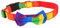 SEWOART 4stücke Bowknot Katzenhalsband Mit Verstellbarem Design Regenbogenmuster Für Kleine Haustiere Sicher Und Bequem Für Katzen Und Hunde Wahl Für Fotoshootings