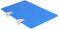HAPINARY Schreibtisch-Trennwand Büro-Desktop-Schallwand Acryl-Bildschirm-Brett blau