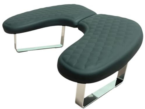 U Shaped Manicure Nail Arm Rest Nail Arm Rest Stand Arm Rest for Nails Cushion for Desk, Black