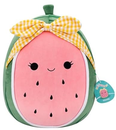 Squishmallows SQCR07703 - Wanda die Wassermelone 40 cm, offizielles Jazwares Plüsch, superweiches Kuscheltier