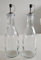 Provance 2er Set Ölflaschen 2 x 300 ml für Essig und Ölspender Olivenölflasche mit anlaufgeschütztem Deckel Glasflasche für Küche Esszimer und BBQ