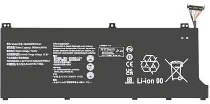 HB4692Z9ECW-41 Akkus für Honor Magicbook 14 (2019) für Huawei Matebook D 14 (2020) 14-53010TVS NBLK-WAX9X NBB-WAE9 NbB-WAE9P NBB-WAH9 NbB-WAH9P NbB-WAQ9R NbB-WAQ9RP Nbl-WAQ9R 15.28V 56Wh