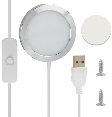 Kit d'Éclairage pour Modèles d'Imprimante 3D, Compatible avec le Kit d'Éclairage 001 de Bambu Lab, Montage Facile, Adaptable à Divers Modèles d'Abat-Jour,Peut DIY lumière (1)