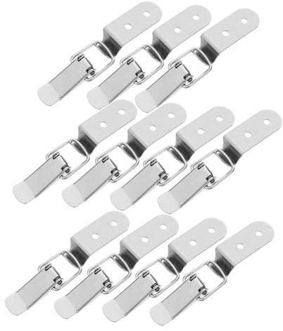 Alipis 10Stücke Schrankriegel für Werkzeugkästen Holzkisten Vielseitig Einsetzbar Einfach zu Bedienen Langlebig Verschleißfest