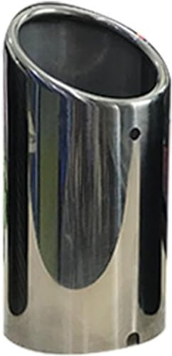 Generisch Universal-Auspuffblende Auspuffrohr Autoauspuff Schalldämpfer Auspuffrohr Schalldämpfer Spitze Endrohr Für VW CC Für Passat B7 Für Tiguan 2011-2015 Endrohr(2)