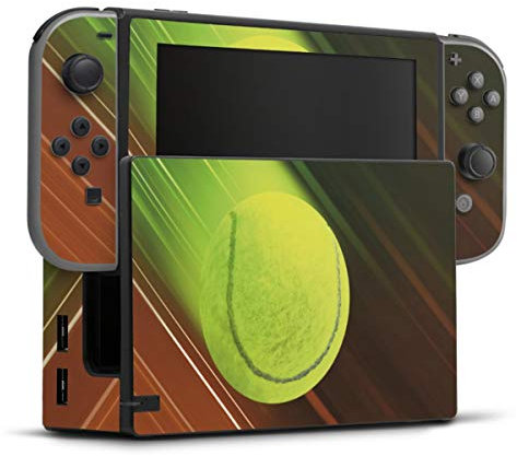 DeinDesign Skin kompatibel mit Nintendo Switch Folie Sticker Tennis Ball Hobby