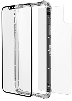 ZAGG InvisibleShield Glass+ Contour 360 Full Body Screen Protector for iPhone X - Clear
