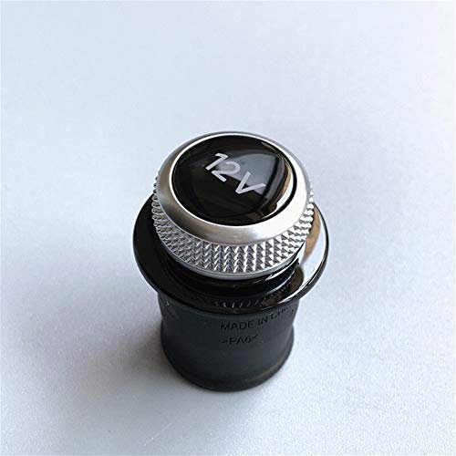 Claral Zigarettenanzünder Abdeckung Chrom überzogen Zigarettenanzünder Fit for Audi A3 A4 A5 Q2 Q7 R8 8W0 919 311 12V Claral