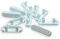 White RAL9010 Upvc Replacement Drainage Caps Weep Hole Drainage Covers uPVC Double Glazing Caps (Moudlings) - 10 Pack