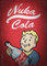 Displate Offiziell Fallout MetallPoster Magnetische Befestigung Inklusive Lizenziert Bilder Hochwertiges Poster Nuka Cola - Vault Boy Ad Poster 45 cm x 32 cm