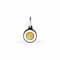 Portachiavi AirTag, Custodia Air Tag, Anello in Metallo, Porta AirTags Divertenti, Accessori Apple Airtag per Chiavi, Modello Uramaki, MOJIPOWER