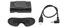 Batterie-Clip-Halter für DJI Avata Goggles 2, Brille Staubpad Batteriehalterung und Power Ladekabel Drohne Combo Zubehör