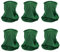 wonderCat LONDON 6 PCS Unisex Neck Warmer, Tube Seamless Multifunctional Balaclavas, Face Cover, Face mask, Cycling mask, Ski Mask, Face Snoods Headwear, Cycling Daily Wear (Green)