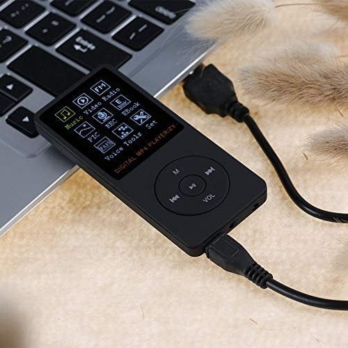 Tragbarer Farb-TFT, Musik-Player MP4 Sport Trekstor MP3-Player Bildschirm HiFi I.Beat Move USB2.0 Schwarz (Schwarz)