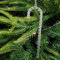 12 Pieces Christmas Decoration Hanging Icicles Acrylic Icicles Pendants Christmas Icicle Ornaments Set Xmas Holiday Hanging Decorations for Christmas Tree Party Decorations, Acrylic Candy Canes