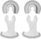 Lot de 4 lames de scie oscillantes diamantées - Outil de démontage rapide - Pour enlever les joints Grit