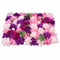 C-Juzarl 6X Künstliche Blumenwand Rosenwand DIY Hochzeit Stra e Hintergrund 40 * 60cm Blumenwand Kunstblumen Blumen Wandpaneele