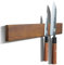 ENOKING Porta Coltelli Cucina Magnetico, 40cm Barra Magnetica per Coltelli con Magnete Extra Forte, Portacoltelli da Cucina in Legno di Accacia, Portacoltelli Magnetico per Coltelli e Attrezzi
