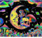 Roninkier Pilze UV-Wandteppich Schwarzlicht Wandtuch, Aesthetic Skelett Natur Wald Wandbehang Psychedelic für Schlafzimmer Wohnzimmer (Pilz 4, 230 x 180cm)