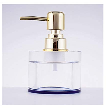 Dispensadores de jabón de encimera, dispensador de loción manual, dispensador de jabón de cristal, bomba de jabón creativa, botella de prensa para baño, cocina, dispensadores de jabón (estilo siete)