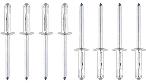 100 Rivets 4,8 x 16 mm Rivet Inox Rivets pour Métal, Bois, Plastique